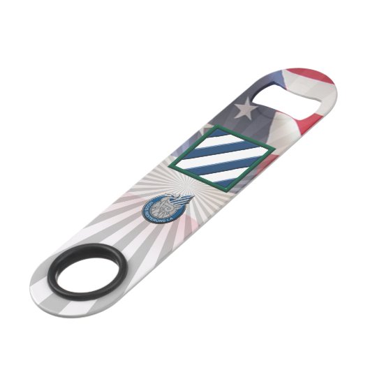 3e infanteriedivisie "Rock of the Marne" Speed Flessenopener (Voorkant Gekanteld)