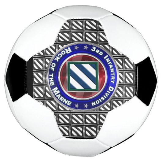 3e infanteriedivisie "Rock of the Marne" Voetbal (Gedraaid)