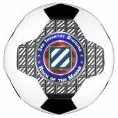 3e infanteriedivisie "Rock of the Marne" Voetbal (Voorkant)