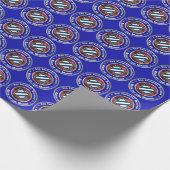 3e Infanteriedivisie-Rock van de Marne Cadeaupapier (Hoek)