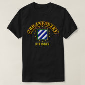 3e Infanteriedivisie Rock van de Marne T-shirt (Design voorkant)