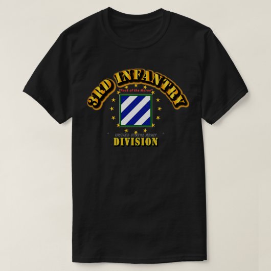 3e Infanteriedivisie Rock van de Marne T-shirt (Design voorkant)