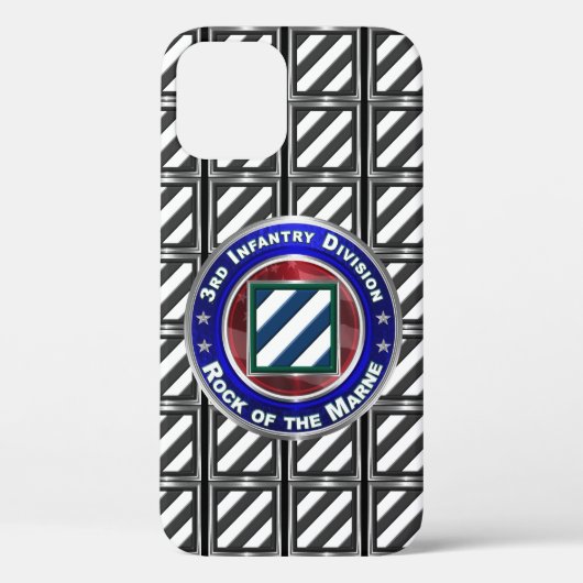 3e Infanteriedivisie “Rots van de Marne” Case-Mate iPhone Case (Achterkant)