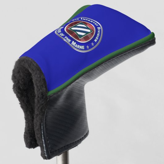 3e Infanteriedivisie “Rots van de Marne” Golfheadcover (3/4 voorkant)