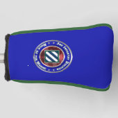 3e Infanteriedivisie “Rots van de Marne” Golfheadcover (Voorkant)