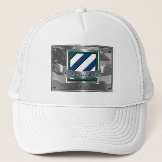 3e Infanteriedivisie Trucker Pet (Voorkant)