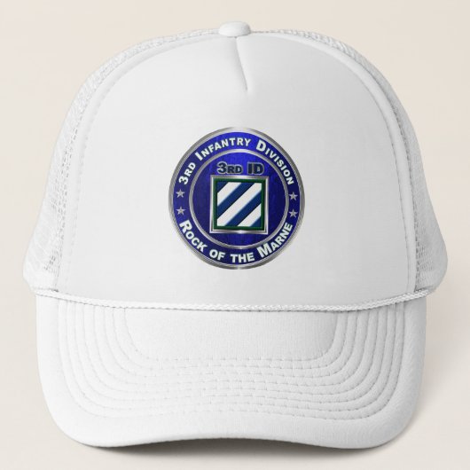 3e Infanteriedivisie Trucker Pet (Voorkant)