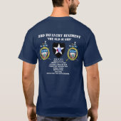 3e infanterieregeling t-shirt (Achterkant)