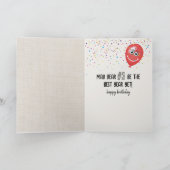 3e jaarballon met tabletkat kaart (Binnen)