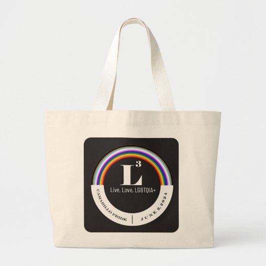 3e jaarlijkse Camarillo Pride Canvas tas (Voorkant)