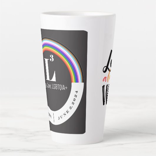3e jaarlijkse Camarillo Pride Latte Mok (Voorkant)