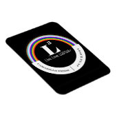 3e jaarlijkse Camarillo Pride magneet (Rechterzijde)