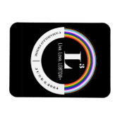 3e jaarlijkse Camarillo Pride magneet (Horizontaal)