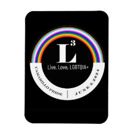 3e jaarlijkse Camarillo Pride magneet