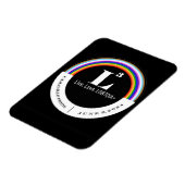 3e jaarlijkse Camarillo Pride magneet (Linkerzijde)