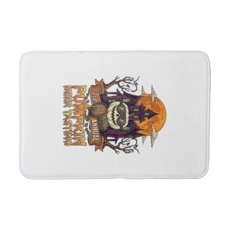 3e jaarlijkse Pumpkin Beer Tasting Halloween Spoke Badmat