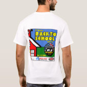 3e jaarlijkse terugkomst naar school met Bruisers  T-shirt (Achterkant)