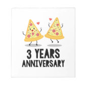 3e Jubileum 3 jaar Notitieblok (Voorkant)