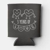 3e Jubileum - Cadeaukrijt Blikjeskoeler (Voorkant)