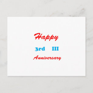 3e JUBILEUM happy RETURN GIFTS sleutelhangers III Briefkaart