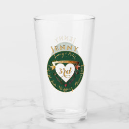 3e Jubileum Jade Color Glas