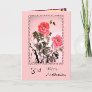 3e Jubileum-kaart Kaart