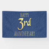 3e Jubileum Spandoek (Horizontaal)