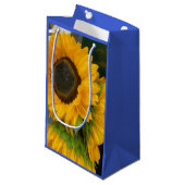3e jubileum zonnebloem klein cadeauzakje (Voorkant Gekanteld)
