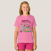 3e kitten verjaardag T-shirts en geschenken (Voorkant volledig)