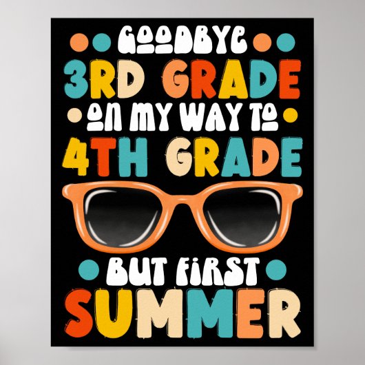 3e klas Afstuderen naar 4e klas maar eerste zomer Poster (Voorkant)