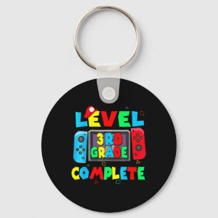 3e klas Compleet Laatste Dag van School Video Game Sleutelhanger