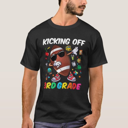 3e klas jongens weer naar school t-shirt (Voorkant)