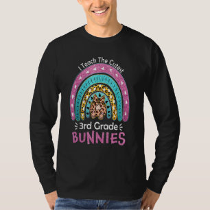 3e klas konijntjes Ik leer de snoezigste luipaard T-shirt