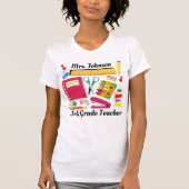 3e klas Leerlingenschool T-Shirt (Voorkant)