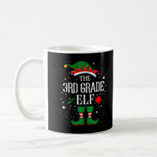 3e klas leraar ELF Merry Kerstmis kerstman Koffiemok