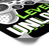 3e klas niveau ontgrendeld videogame Byck naar sch Poster (Hoek)