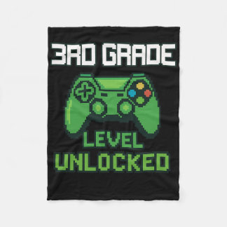 3e klas niveau ontgrendelde gamer ck naar school j fleece deken