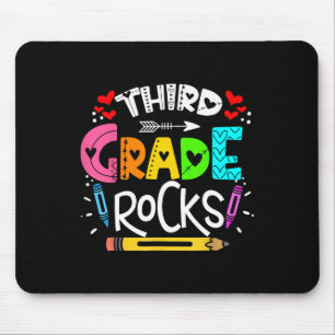 3e klas Rocks Derde Leerjaar Rock Ck naar school Muismat