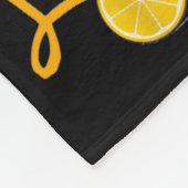 3e klas sfeer derde klas leraar eend terug naar sc fleece deken (Hoek)