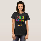3e klas Squad Leopard Team Derde klas Leraren T-shirt (Voorkant volledig)
