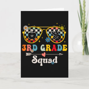 3e klas squad Schattige Groovy Leraar Student Ck N Kaart