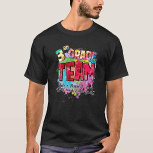 3e klas team als een normaal team, maar veel schat t-shirt