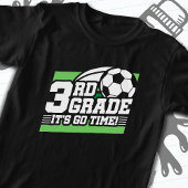 3e klas voetbal Football eerste dag terug naar sch T-shirt