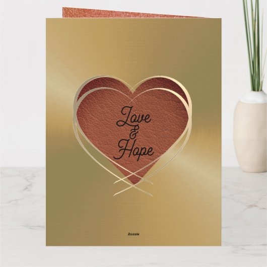 3e lederen bruiloft Jubileum Kaart voor vrouw (Achterkant)