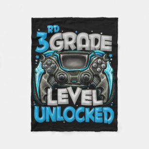 3e leerjaar ontgrendeld spel op 3e leerjaar terug  fleece deken