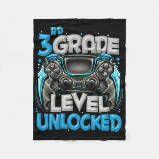 3e leerjaar ontgrendeld spel op 3e leerjaar terug fleece deken
