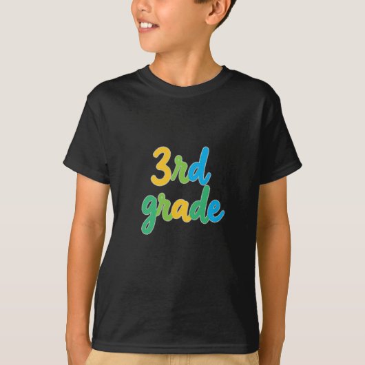 3e leerjaar t-shirt (Voorkant)