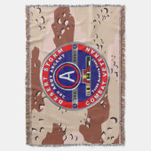3e leger ARCENT Desert Storm-veteraan Deken (Voorkant Verticaal)