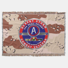 3e leger ARCENT Desert Storm-veteraan Deken