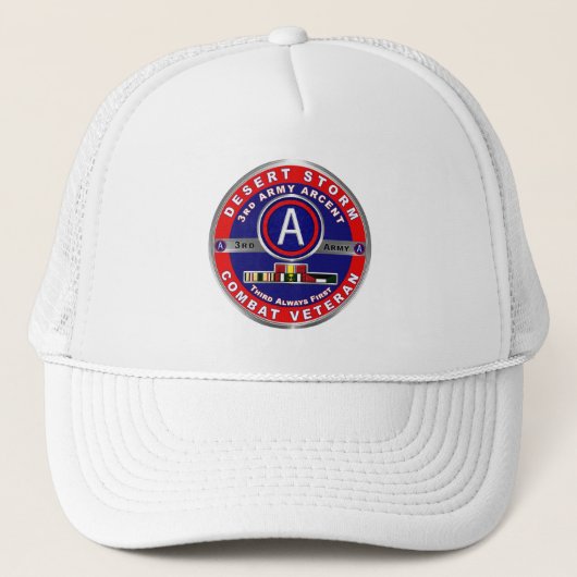 3e Leger ARCENT Trucker Pet (Voorkant)